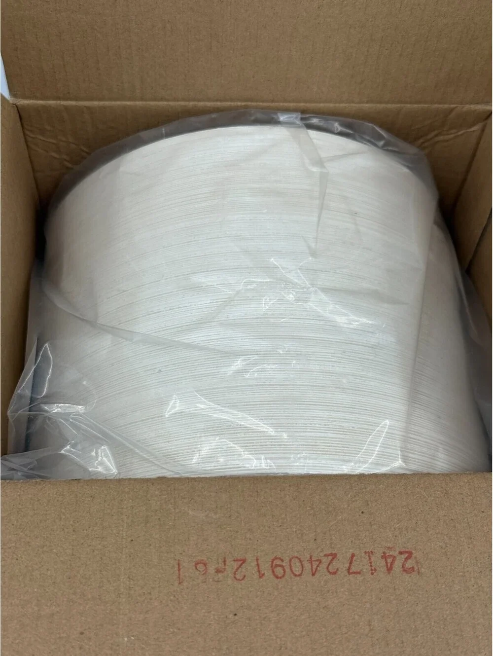 Joyfulocean 6.9 Inch Bagasse Paper Plates Compostable Bleached 165pcs - Lot of 2